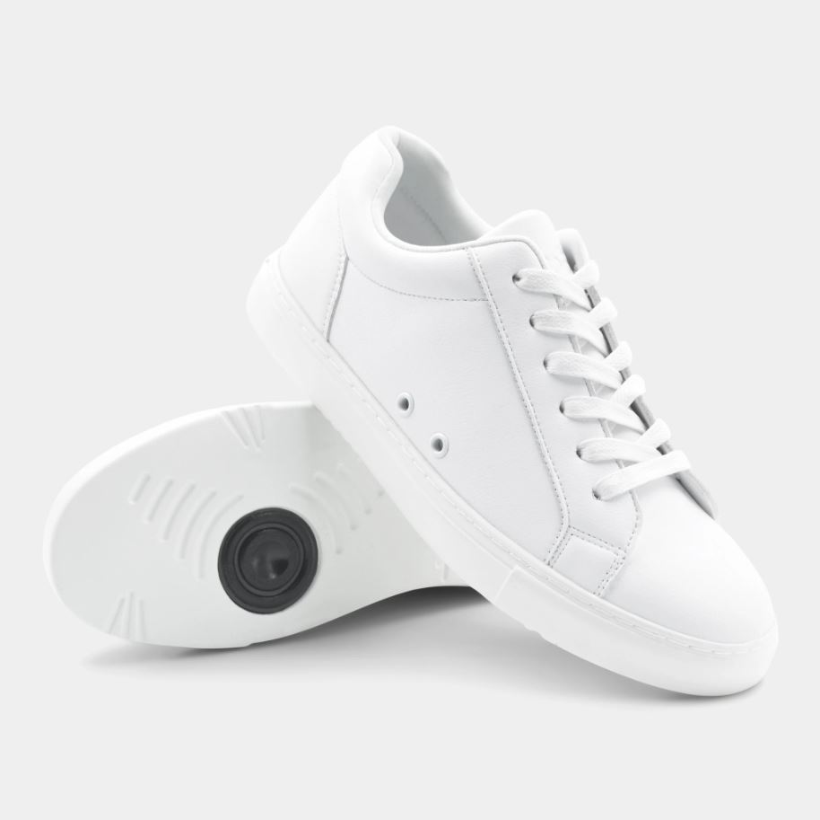 white high top dance sneakers